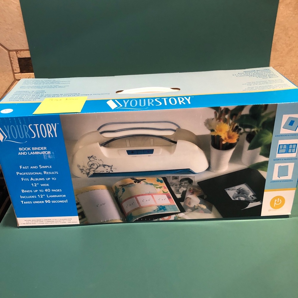 Your Story Book Binder & Laminator